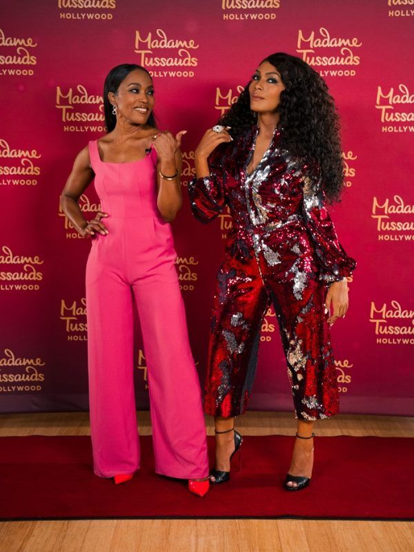 Angela Bassett's Wax Figure Is Insanely Accurate!