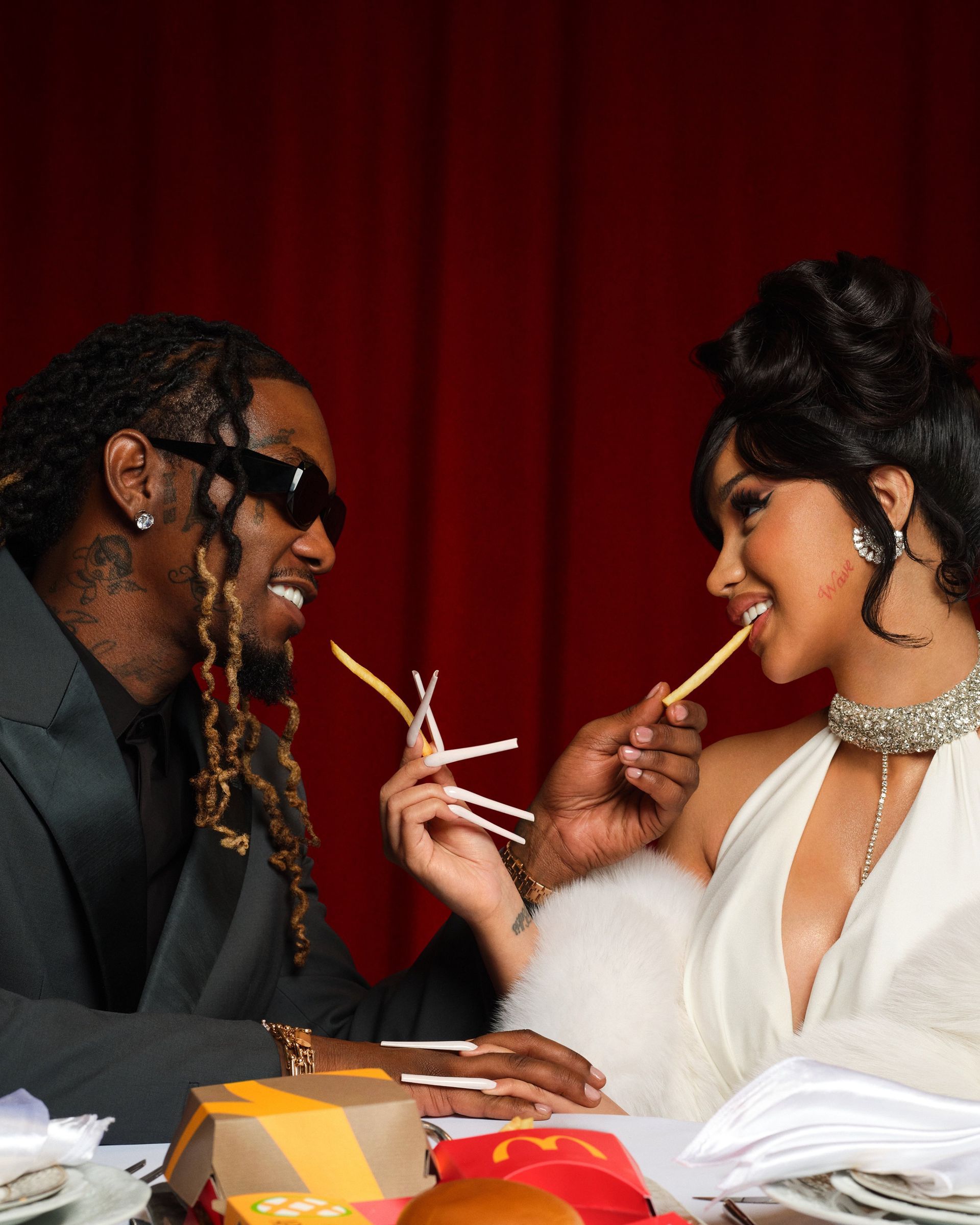 Cardi B and Offset’s McDonald’s meal has it all