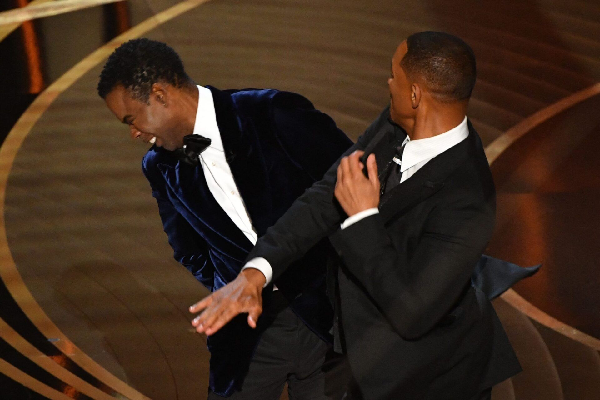 Oscars: Will Smith slaps Chris Rock over Jada Pinkett Smith joke