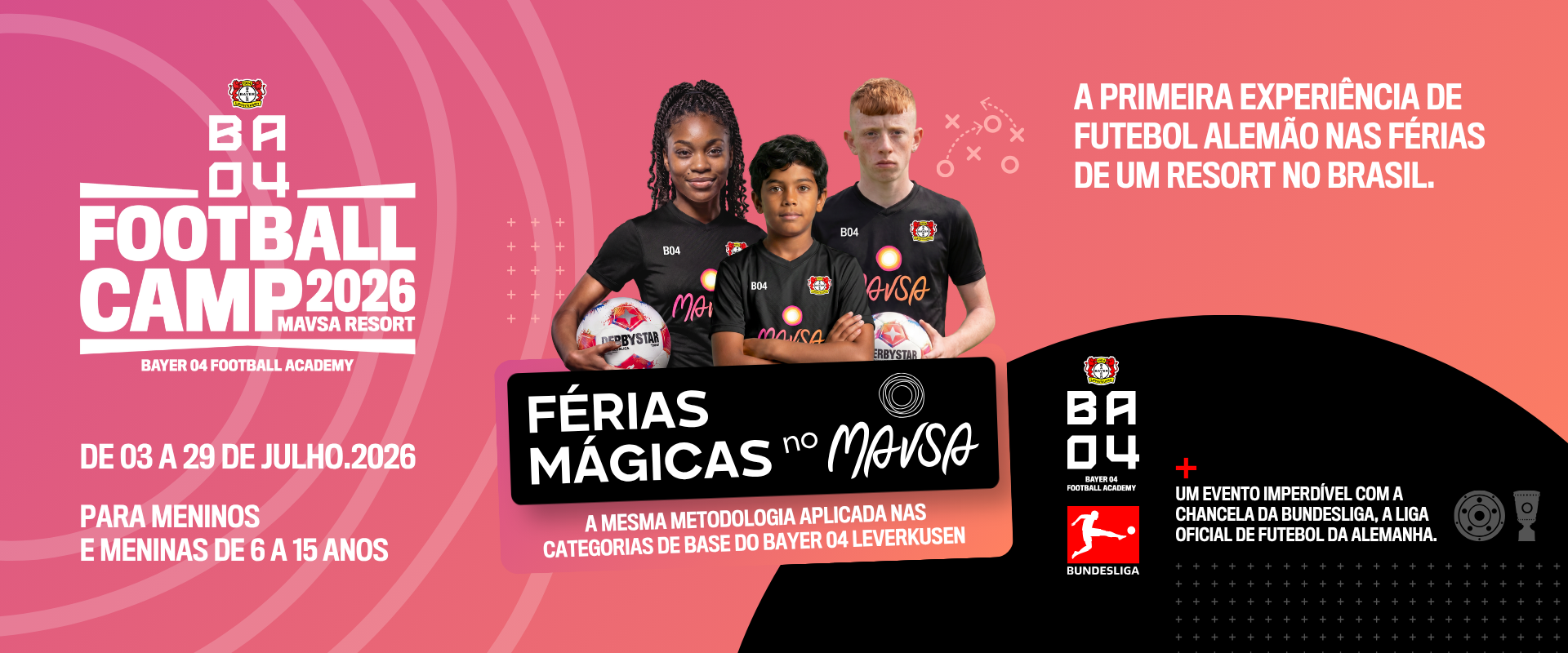 Férias de Julho com Bayer 04 Football Academy