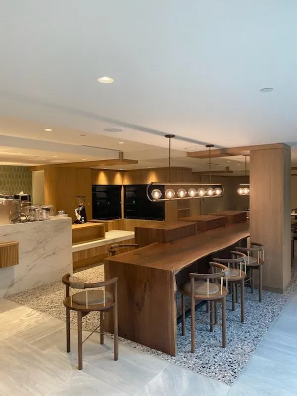 lights in the kitchen