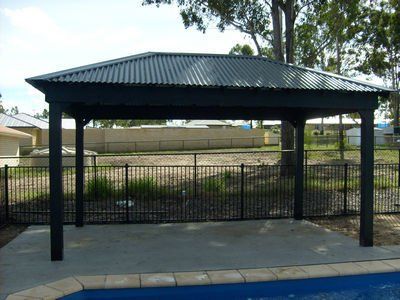 Shingled Gazebo Roofing — Chipping Norton, NSW — Breeze Gazebos & Huts