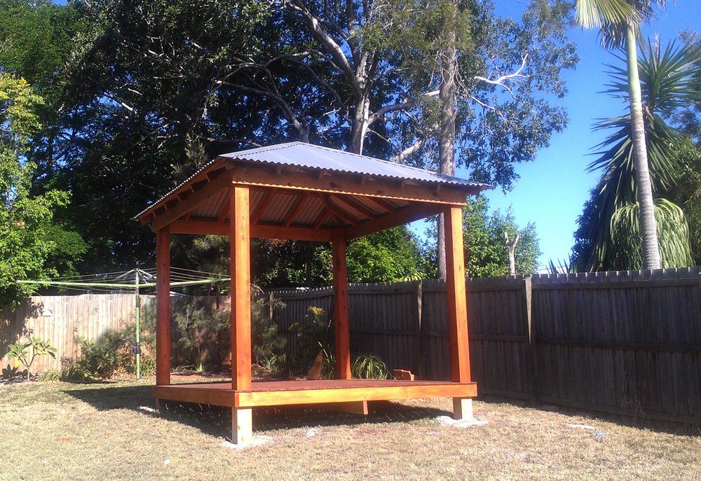 Colorbond Gazebo — Chipping Norton, NSW — Breeze Gazebos & Huts