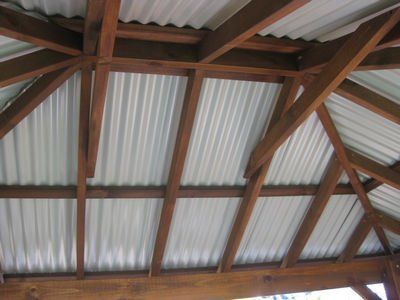 Colorbond Gazebo Roof — Chipping Norton, NSW — Breeze Gazebos & Huts