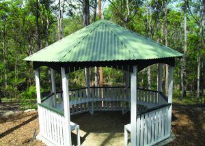 Colobond Gazebo in the Farm — Chipping Norton, NSW — Breeze Gazebos & Huts