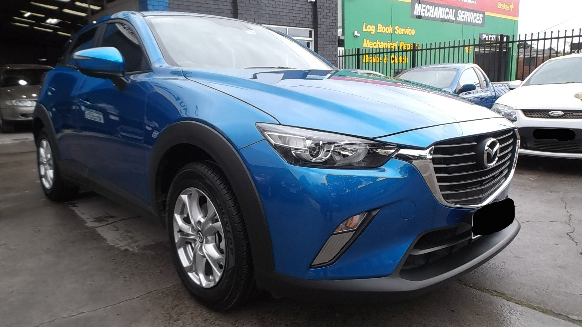 After Blue Mazda Repair — Melbourne, VIC — Nunawading Panels