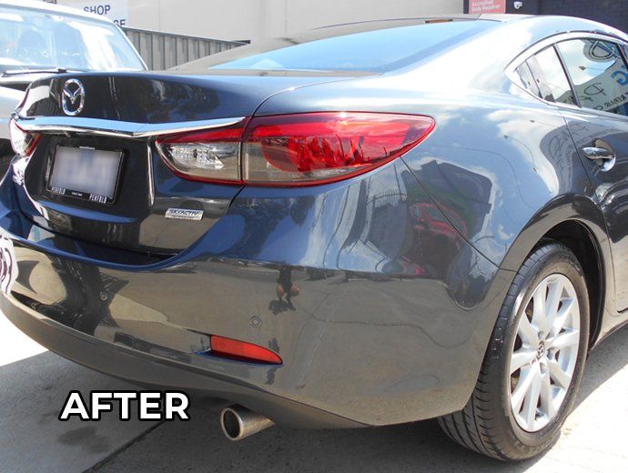 After Car Brake Light Repair — Melbourne, VIC — Nunawading Panels