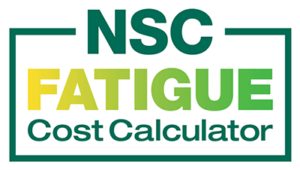 The logo for the nsc fatigue cost calculator