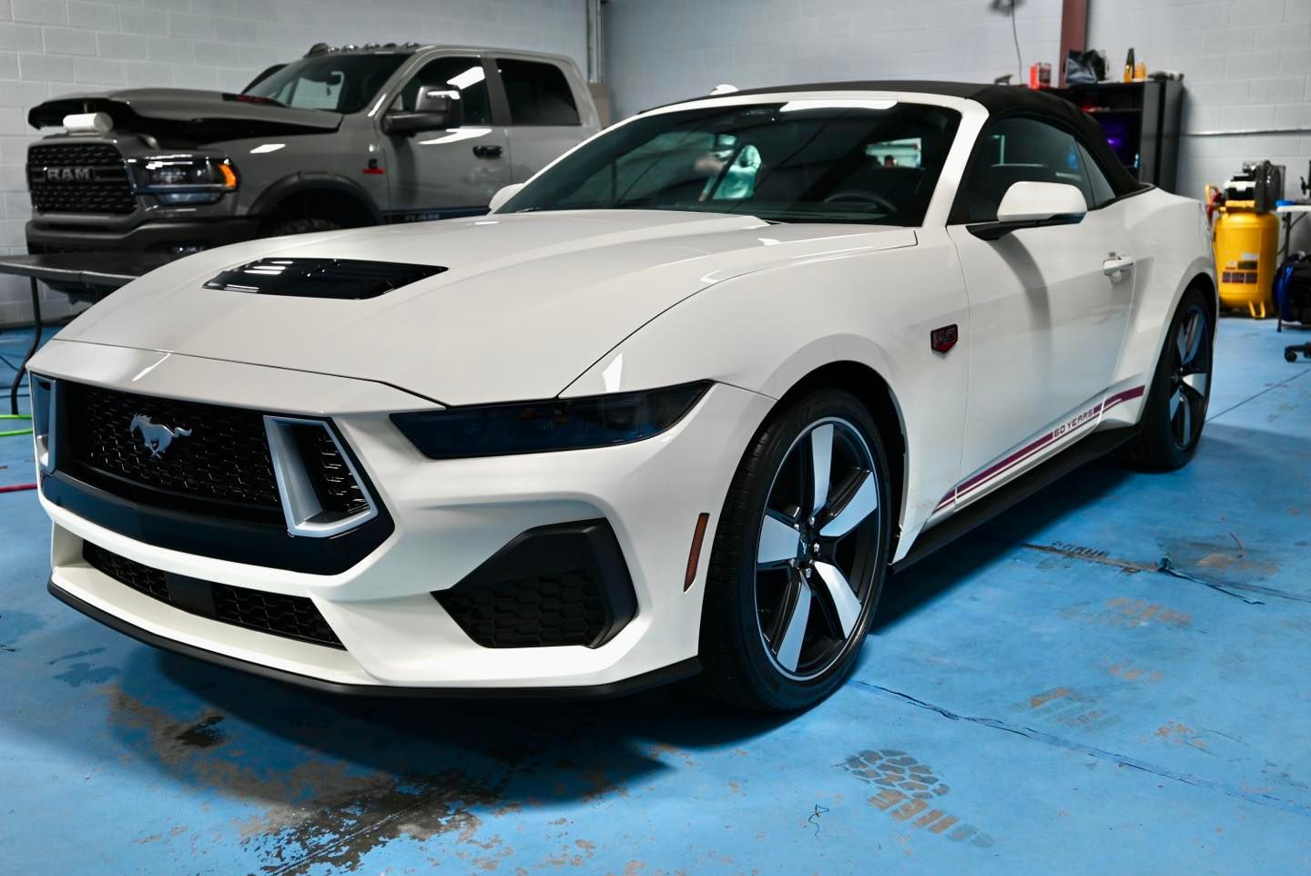 Ceramic Coating on White car