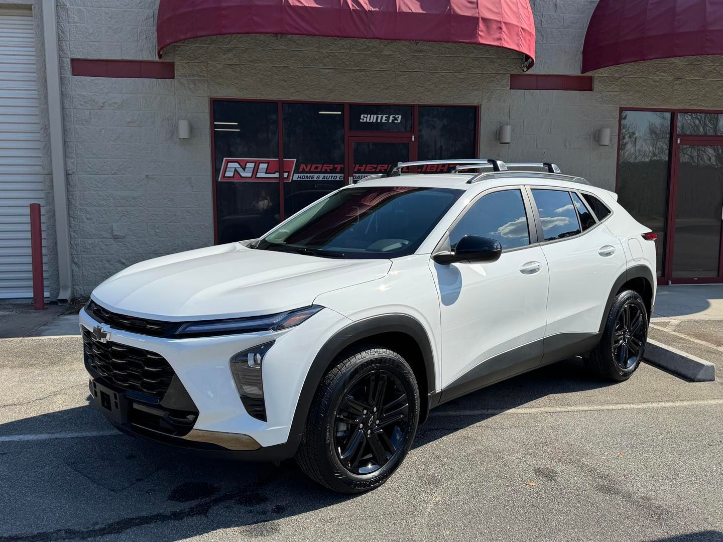 white car