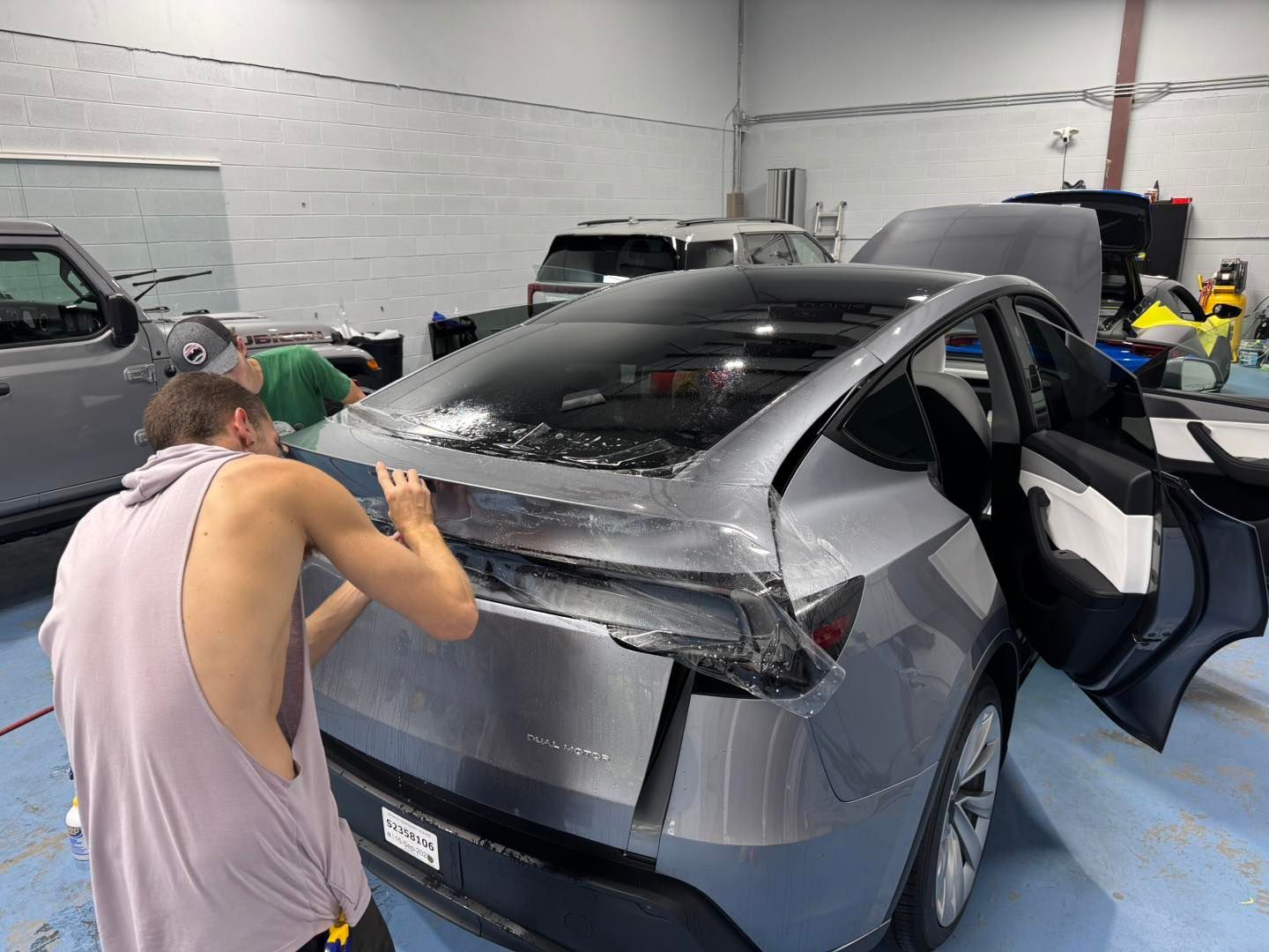 Paint Protection Film on car