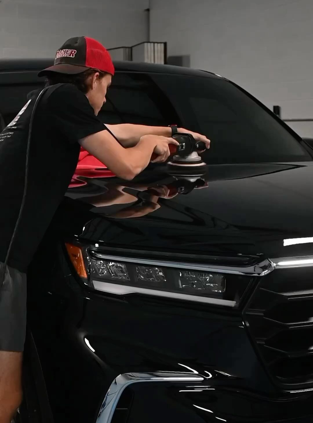 Applying ceramic coating