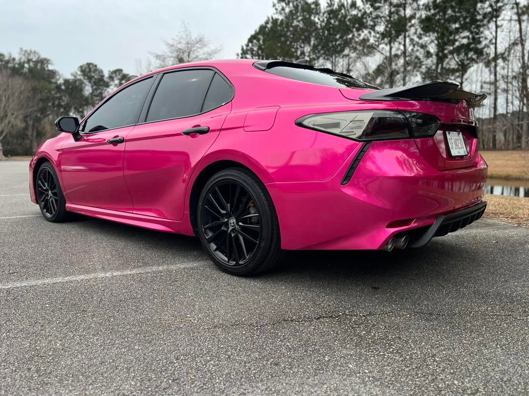 Car Vinyl Wrap Installation