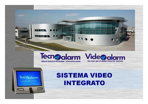 Volantino sistema video integrato