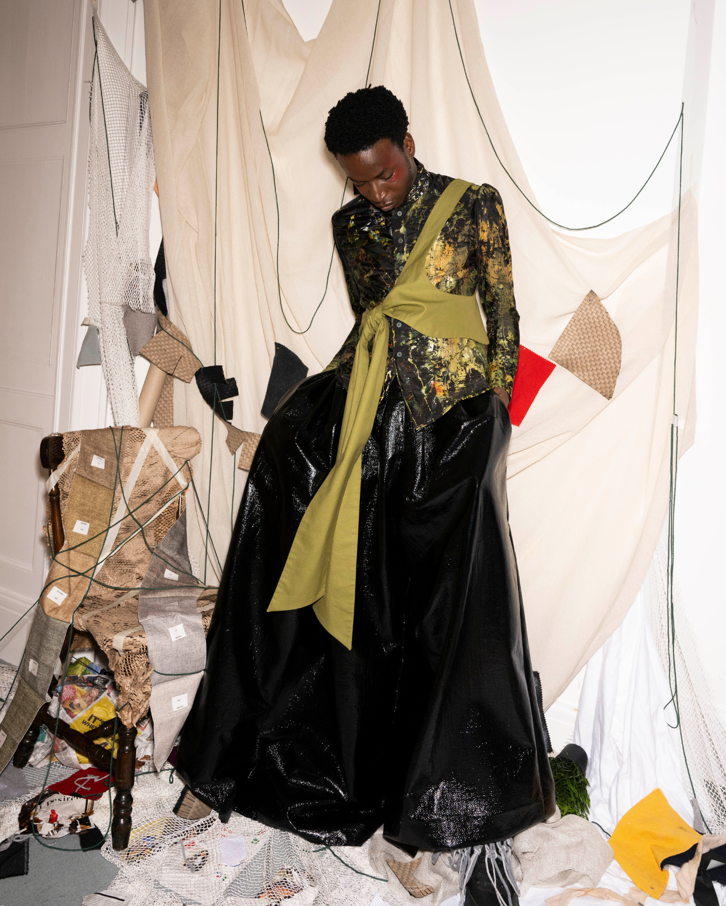 TRASH Wide Leg Trousers