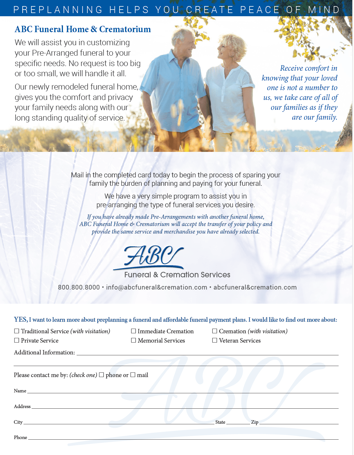 A man and a woman are standing next to each other in a field holding hands.