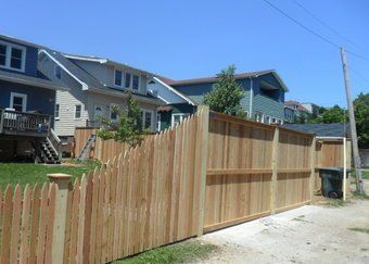 finished fence - custom fences in Rockville, MD