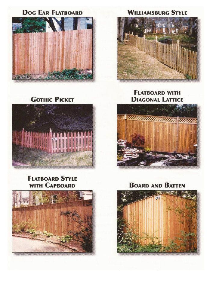 custom fence brochure - custom fences in Rockville, MD