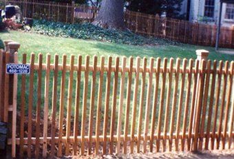 2x2 picket fence - custom fences in Rockville, MD