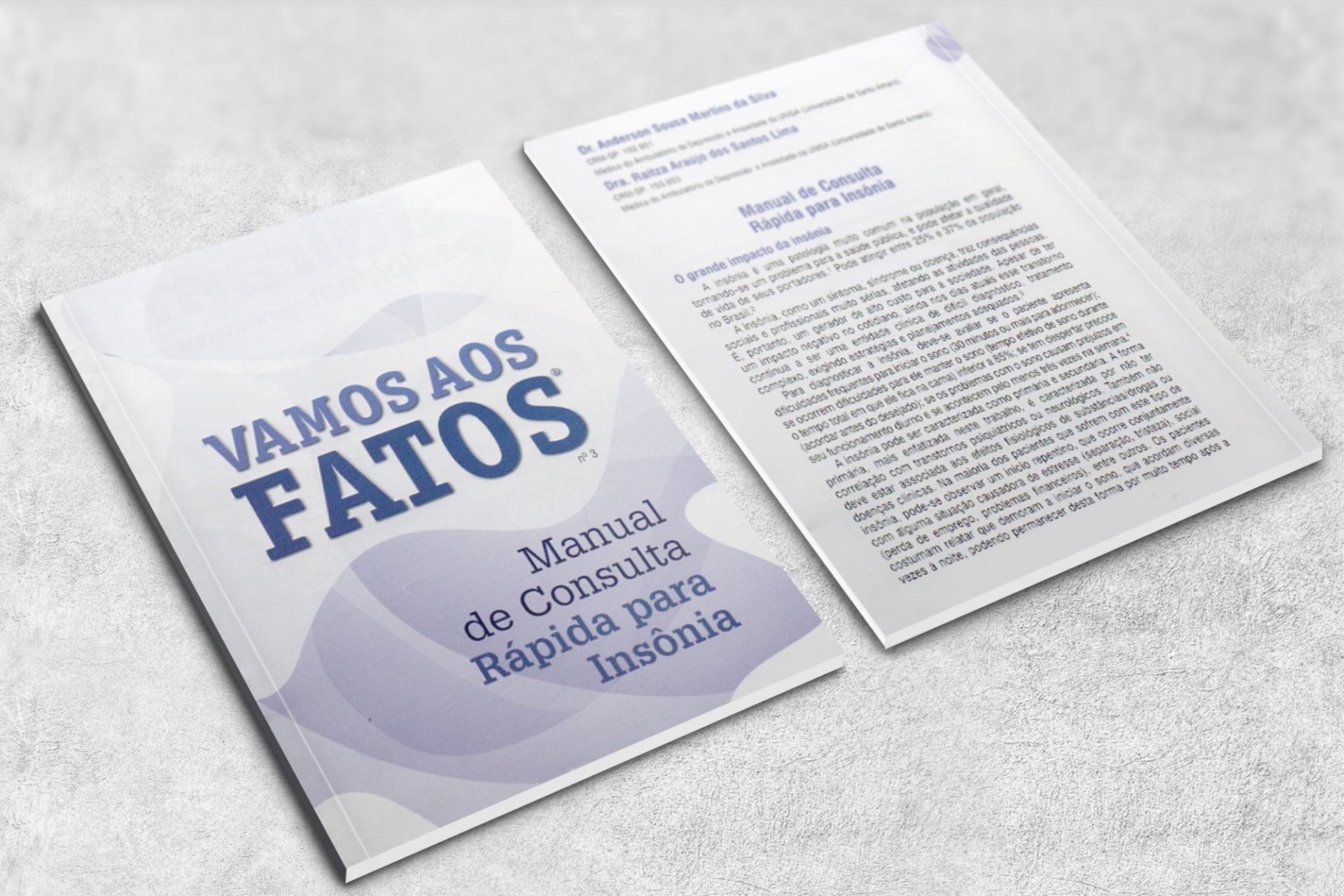 Publicações - Vamos aos Fatos – Manual de Consulta Rápida para Insônia