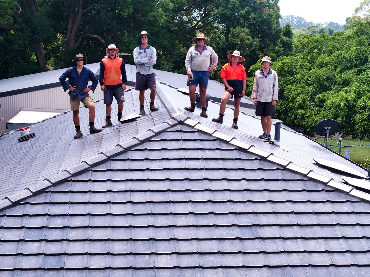 Staff Photo — Goonellabah Roof Tilers In Monaltrie, NSW