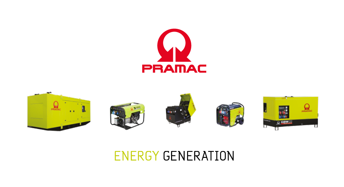 there are many different types of generators on a white background .