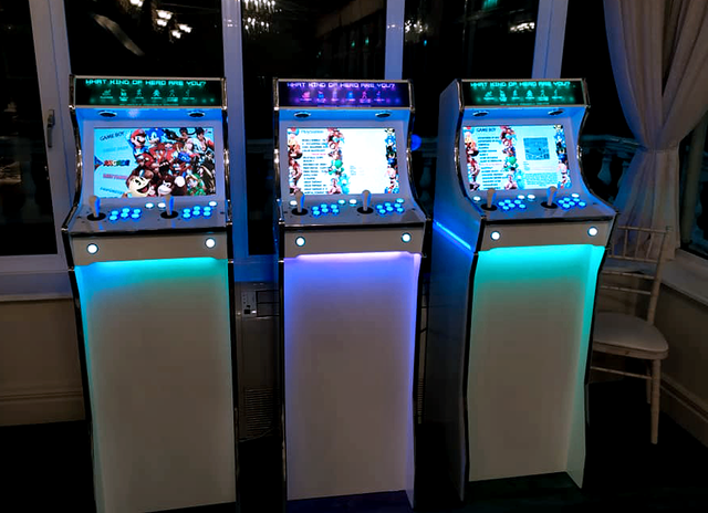 School Prom Arcade Machines by Ace Party