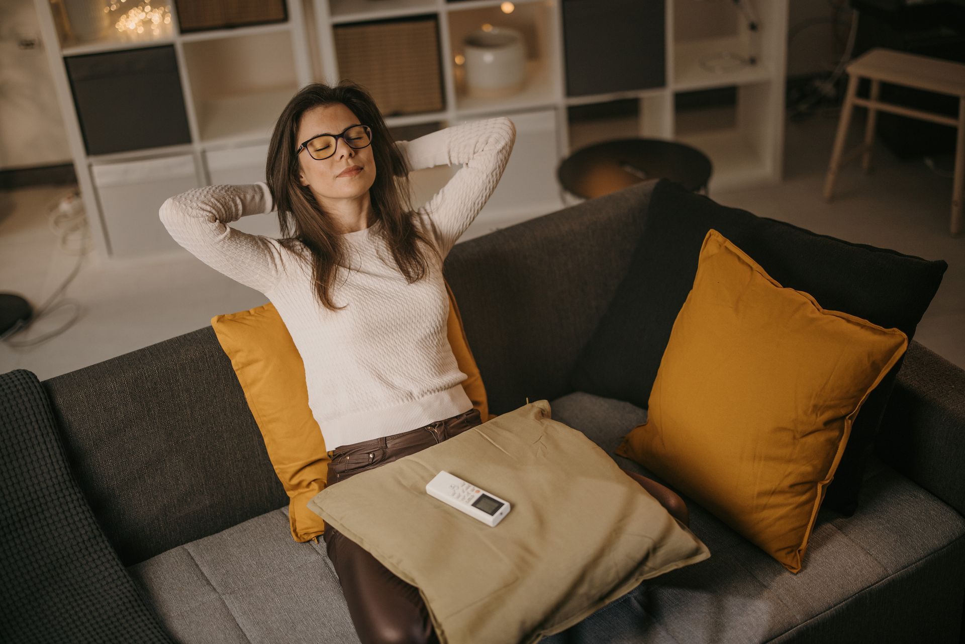 Man Checking an Air Filter in Garage — Gray Court, SC — Regional Mechanical HVAC LLC