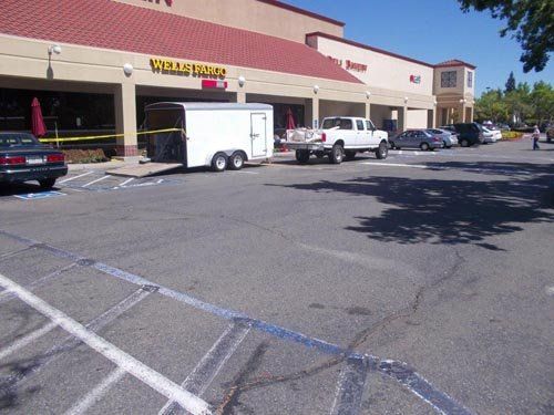 Floor Cleaning — Newly Cleaned Bricks in Citrus Heights, CA
