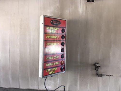 Graffiti Removal — BEFORE - Dirty Signage in Citrus Heights, CA