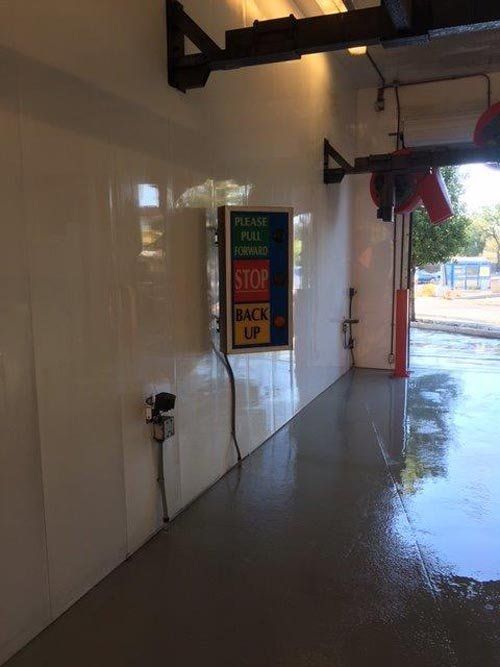 Hard Water Stain Removal — AFTER - Cleaned Signage in Citrus Heights, CA