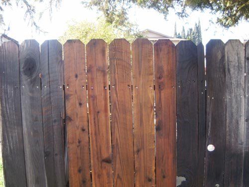 Commercial Services — AFTER - Removed Wood Fence Vandalism in Citrus Heights, CA