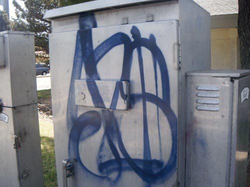 Residential Services — BEFORE - Public Vandalism in Citrus Heights, CA