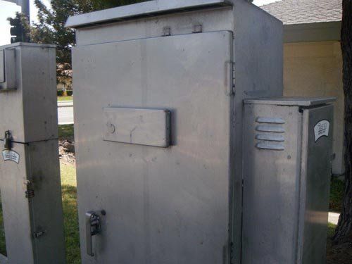 Residential Cleaning Services - Cleaned Vandalism on Steel Container in Citrus Heights, CA