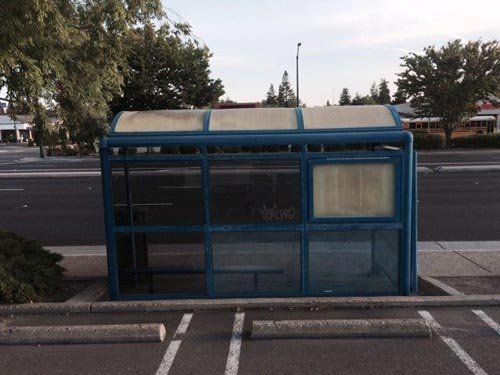 High Pressure Cleaning — Dirty Waiting Shed in Citrus Heights, CA