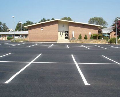 Church Parking Lot Paved — Asphalt Paving Contractor in Germantown, MD