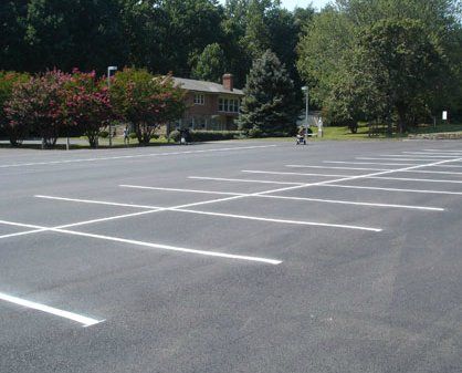 Finished Parking Lot — Asphalt Paving Contractor in Germantown, MD