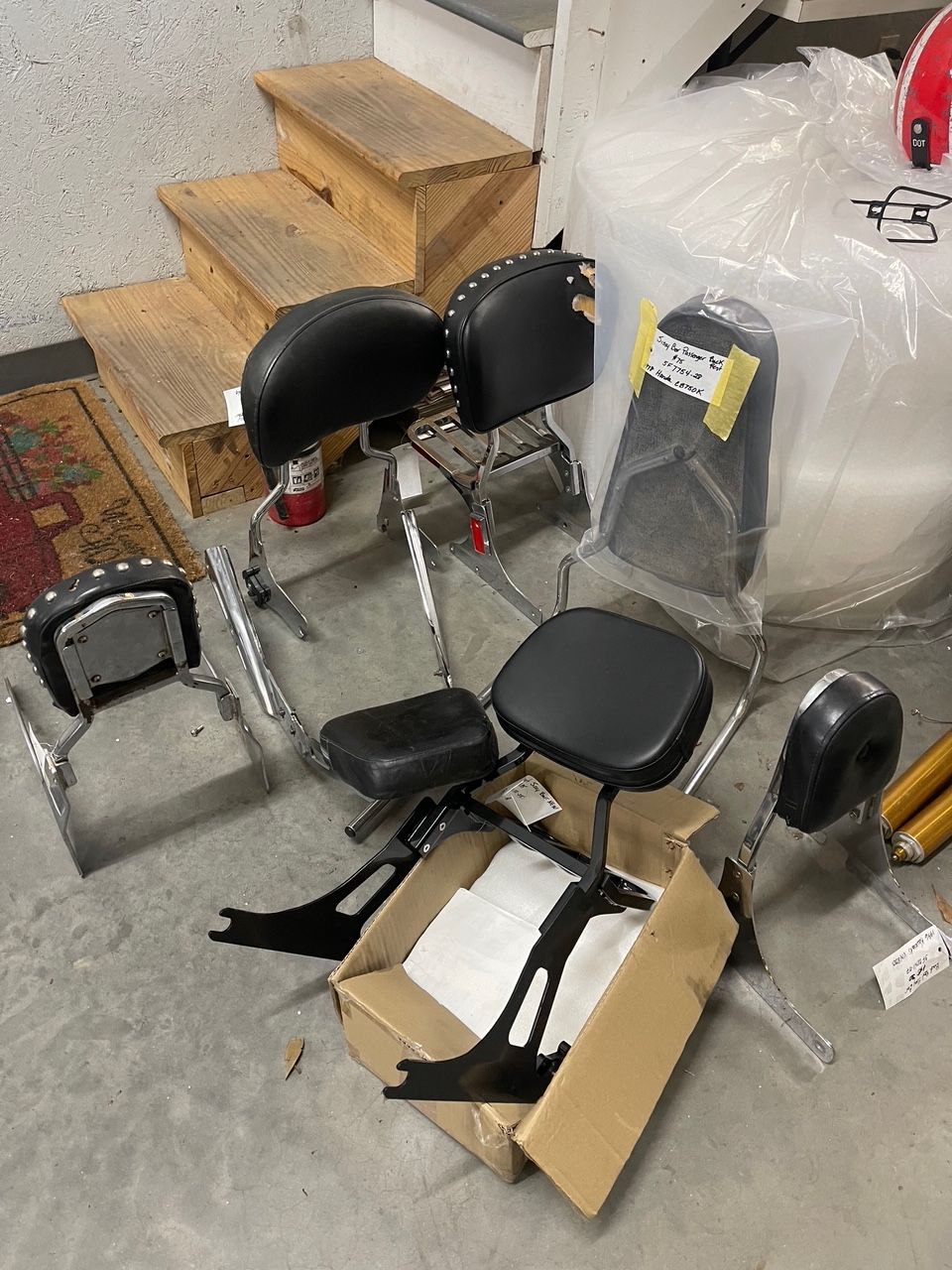 Motorcycle parts inventory