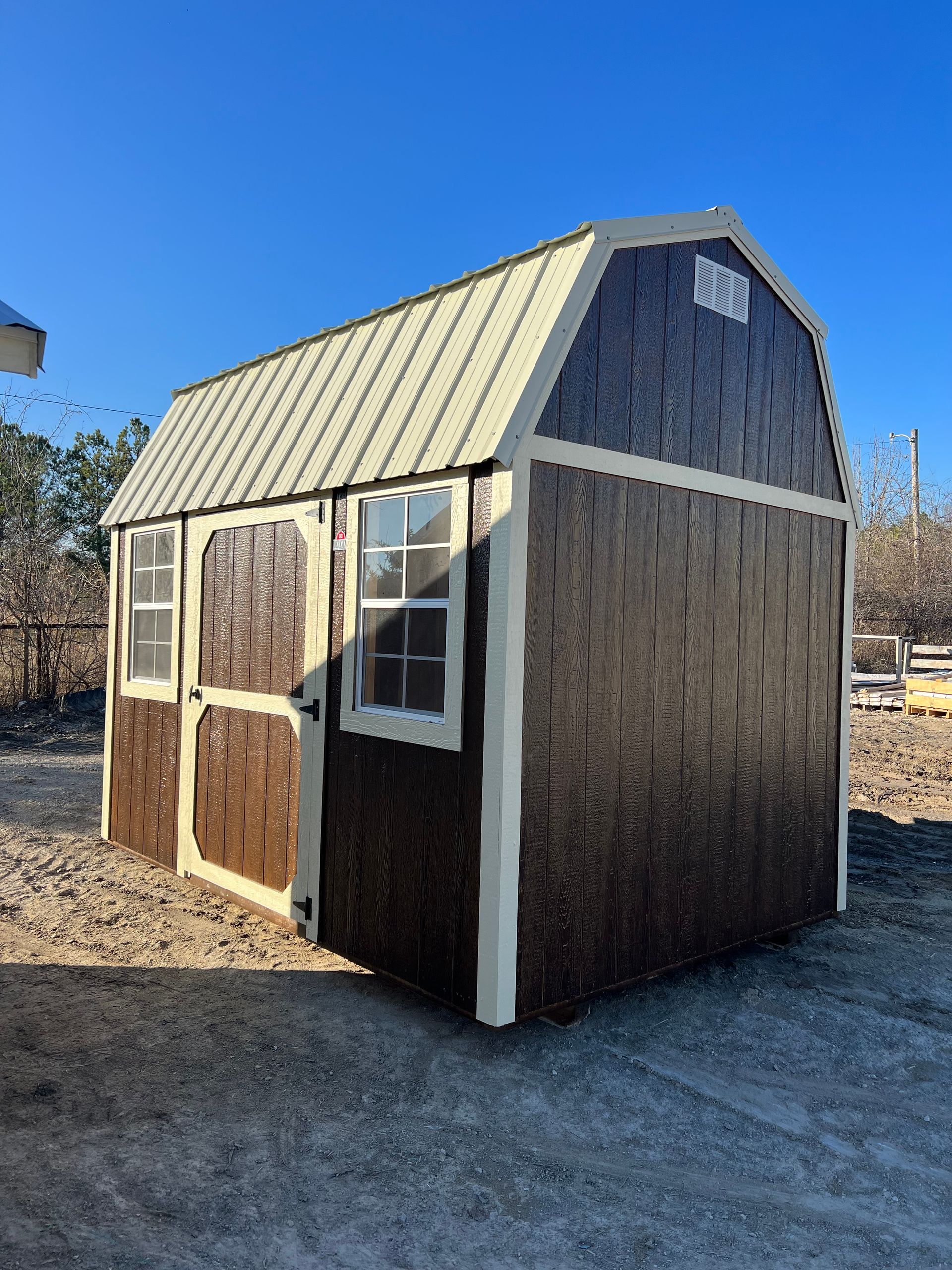 M&D Enterprises | 8x12 Side Lofted Barn