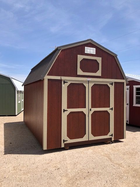 M&D Enterprises | Derksen 10X16 Lofted Barn