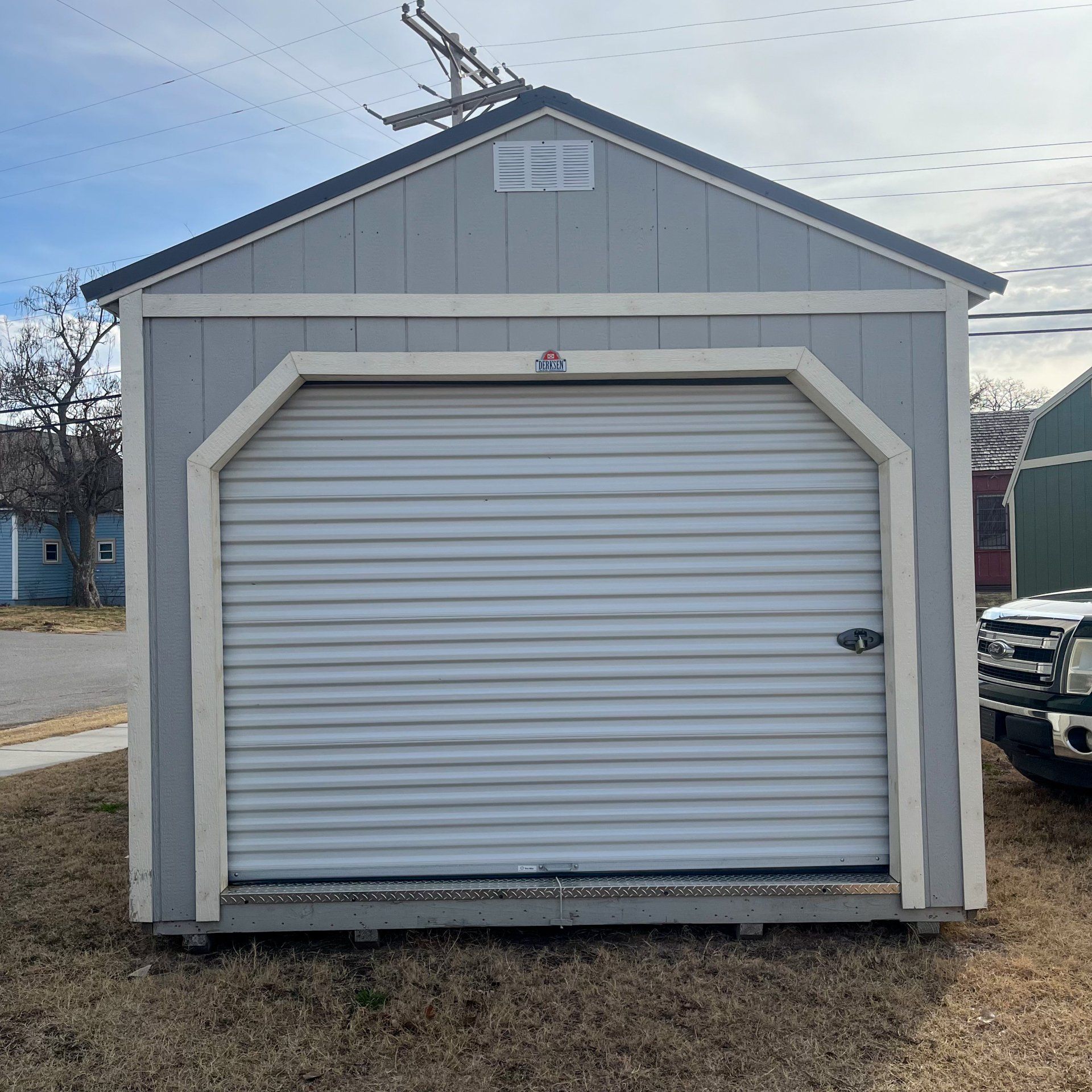 Derksen 12x28 Portable garage