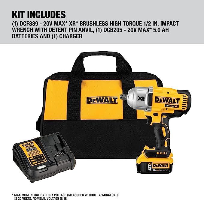 Dewalt DCF899P1 1/2