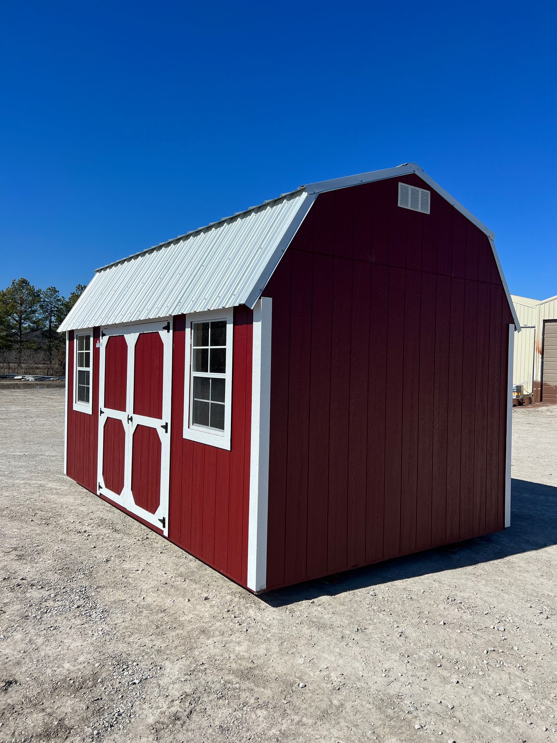 M&D Enterprises | 10x16 Best Value Wood Side Lofted Barn