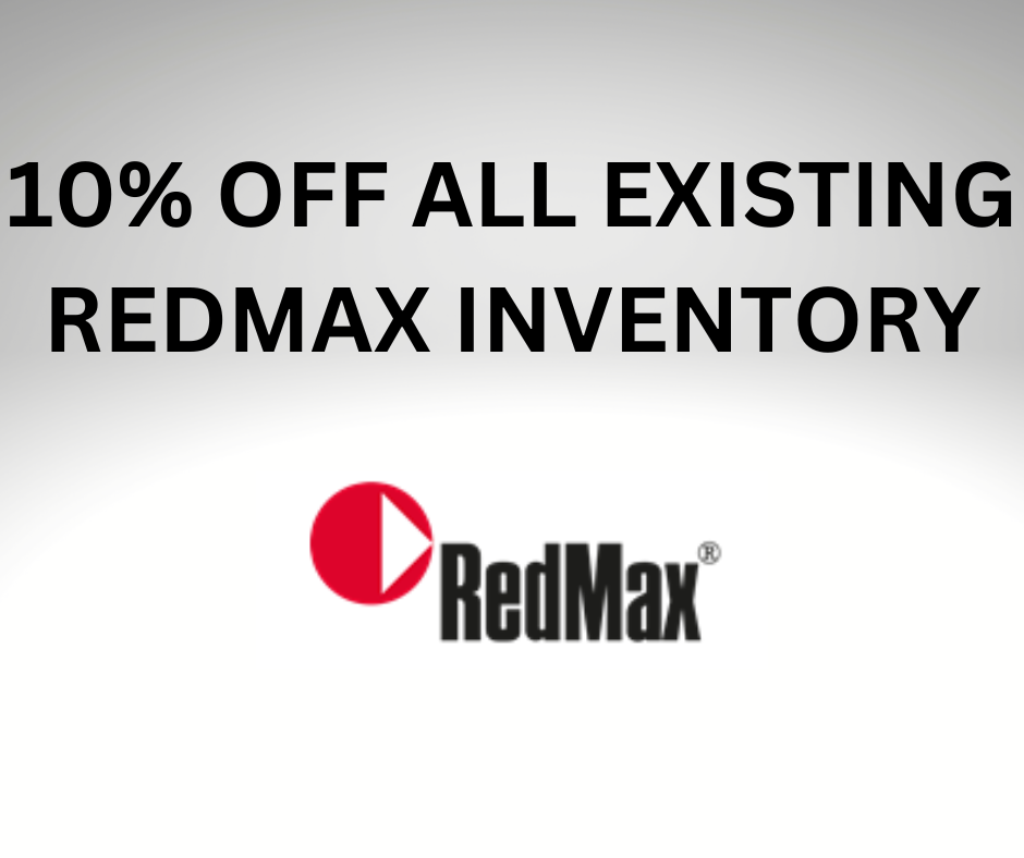 RedMax 10% Sale off Inventory