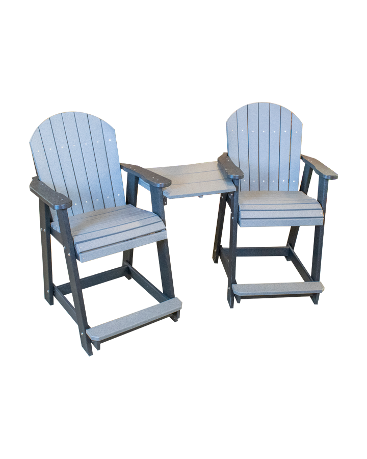 Kanyon Furniture Tete-A-Tete Counter Height