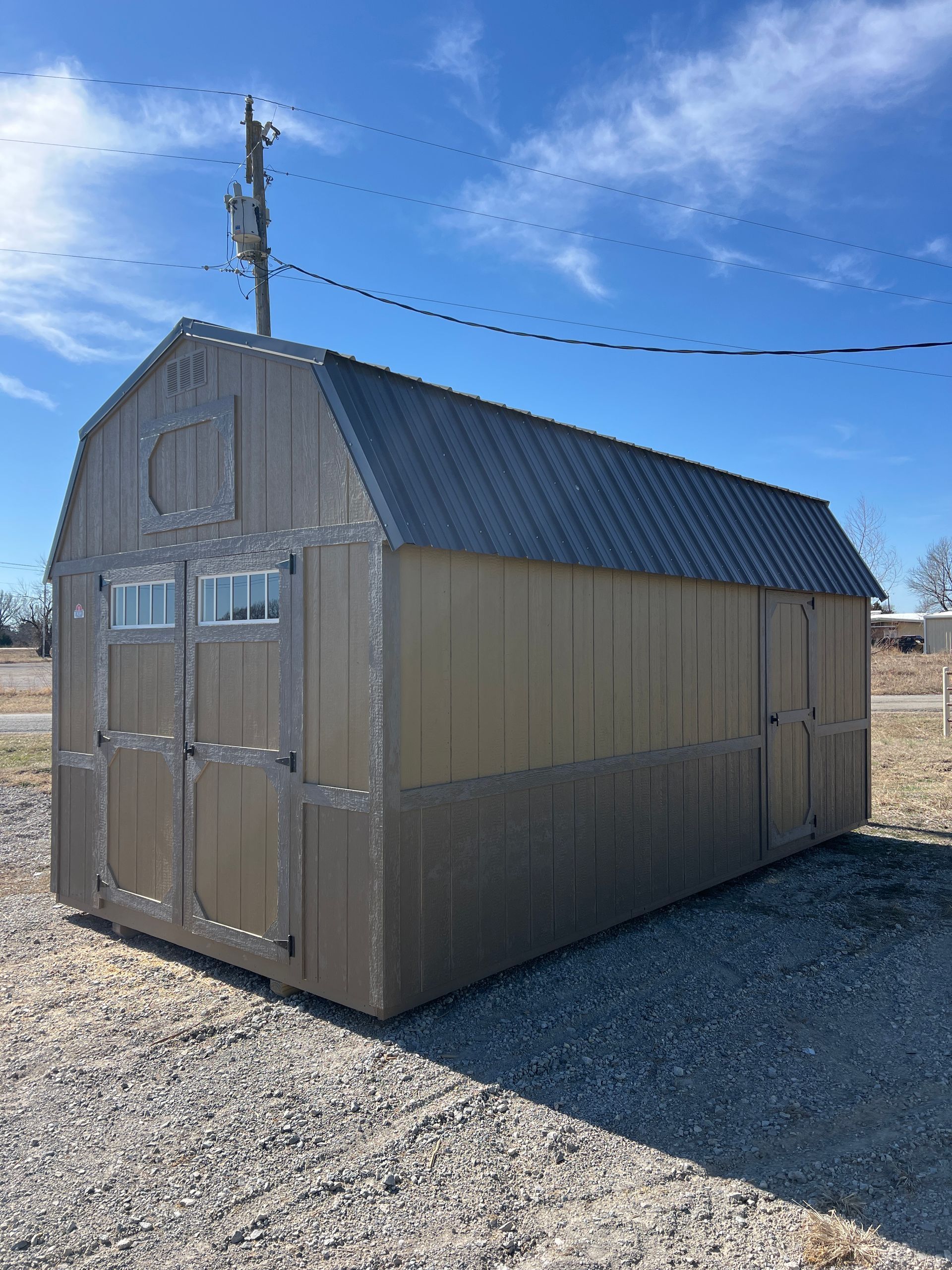 M&D Enterprises | Derksen 10x12 Best Value Metal Shed