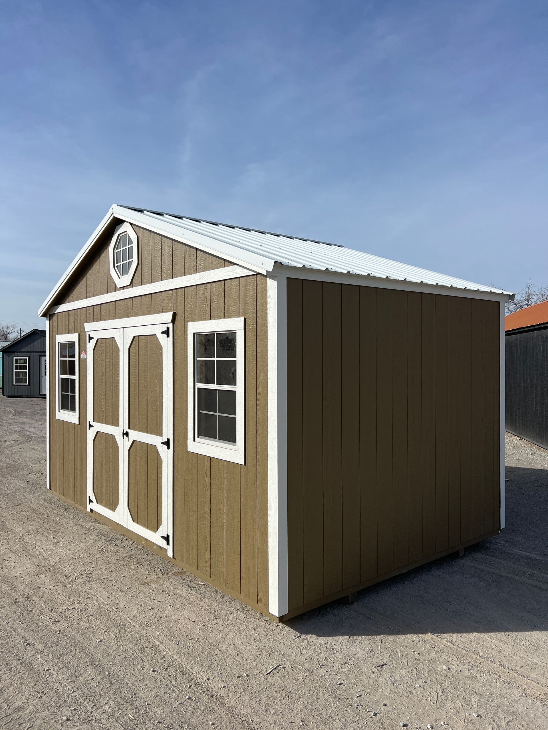 M&D Enterprises | Derksen 10x16 Side Gable Utility