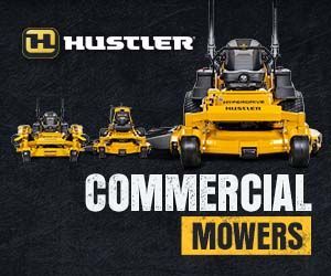 There are three different sizes of commercial mowers.