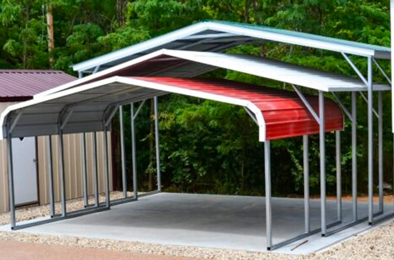 Texwin Carports Stacked