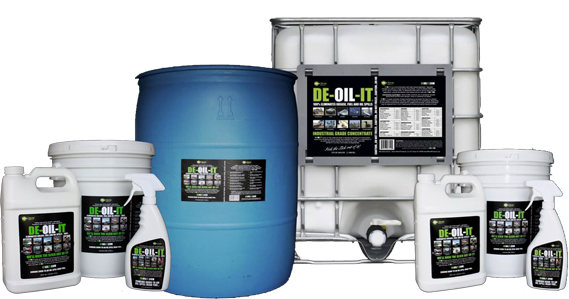 A group of barrels and bottles of be-oil-it